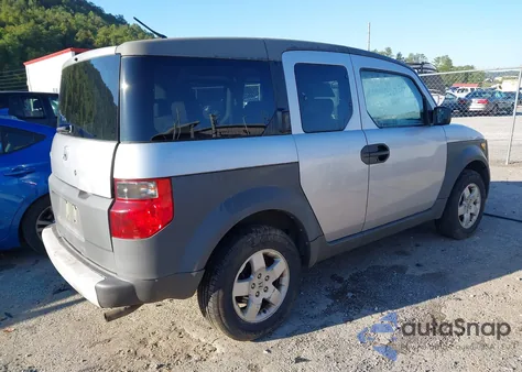 2004 Honda Element Ex из США, поврежденный, VIN 5J6YH286X4L007505